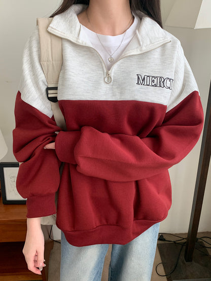 韓國丨半拉鍊內絨MTM