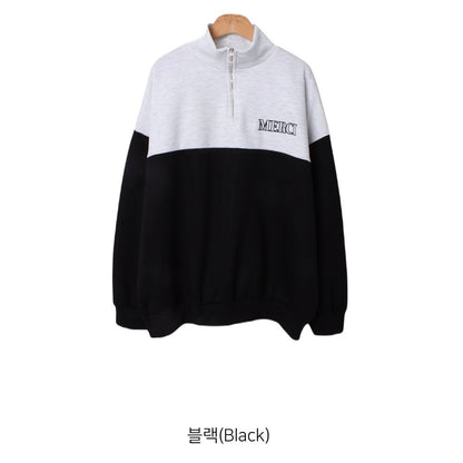 韓國丨半拉鍊內絨MTM