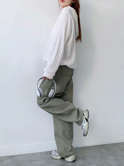 韓國丨雙拉鍊連帽TOP