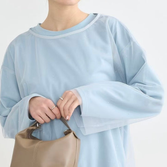 日本丨輕紗兩件套TOP