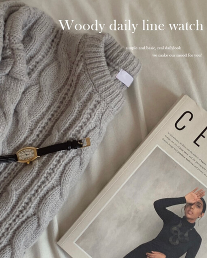 韓國丨Woody Daily Line Watch