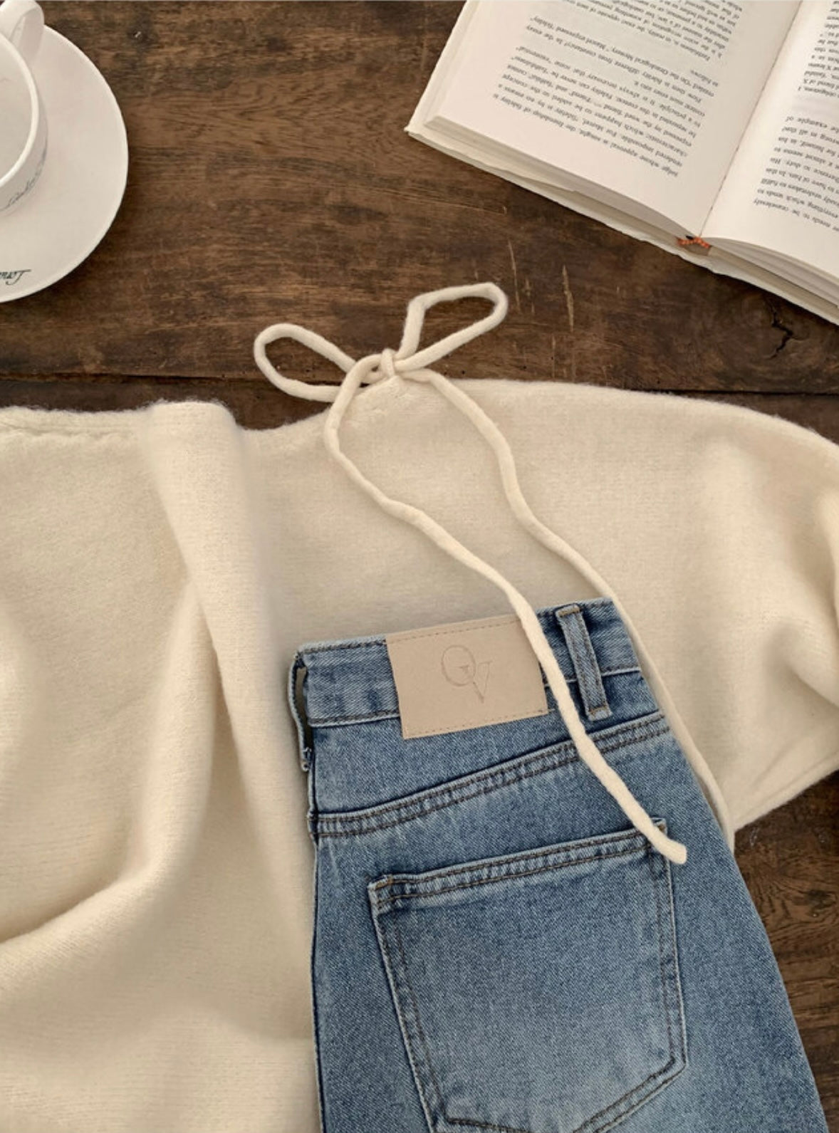 韓國丨2 WAYS RIBBON KNIT