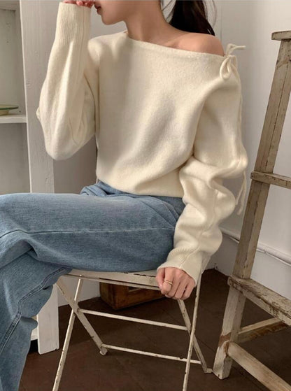 韓國丨2 WAYS RIBBON KNIT