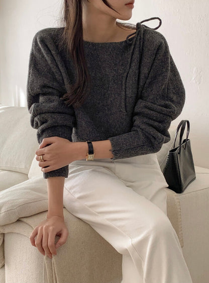 韓國丨2 WAYS RIBBON KNIT
