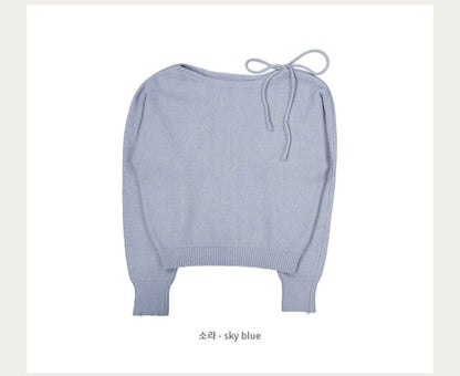 韓國丨2 WAYS RIBBON KNIT