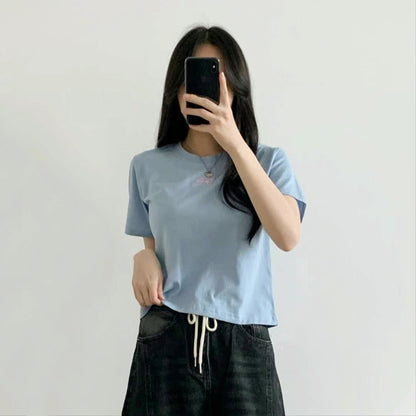 韓國丨蝴蝶結TEE