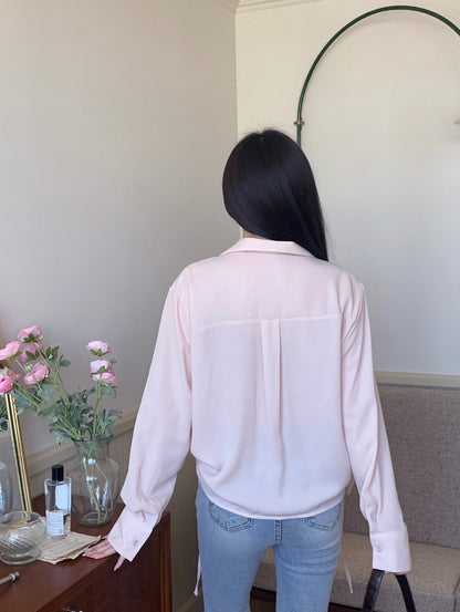 韓國丨翻領綁帶雙層BL