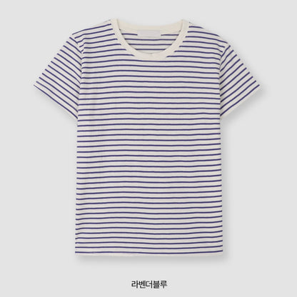 韓國丨BASIC STRIPE TEE