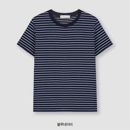 韓國丨BASIC STRIPE TEE