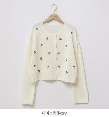 韓國丨花卉刺繡KNIT