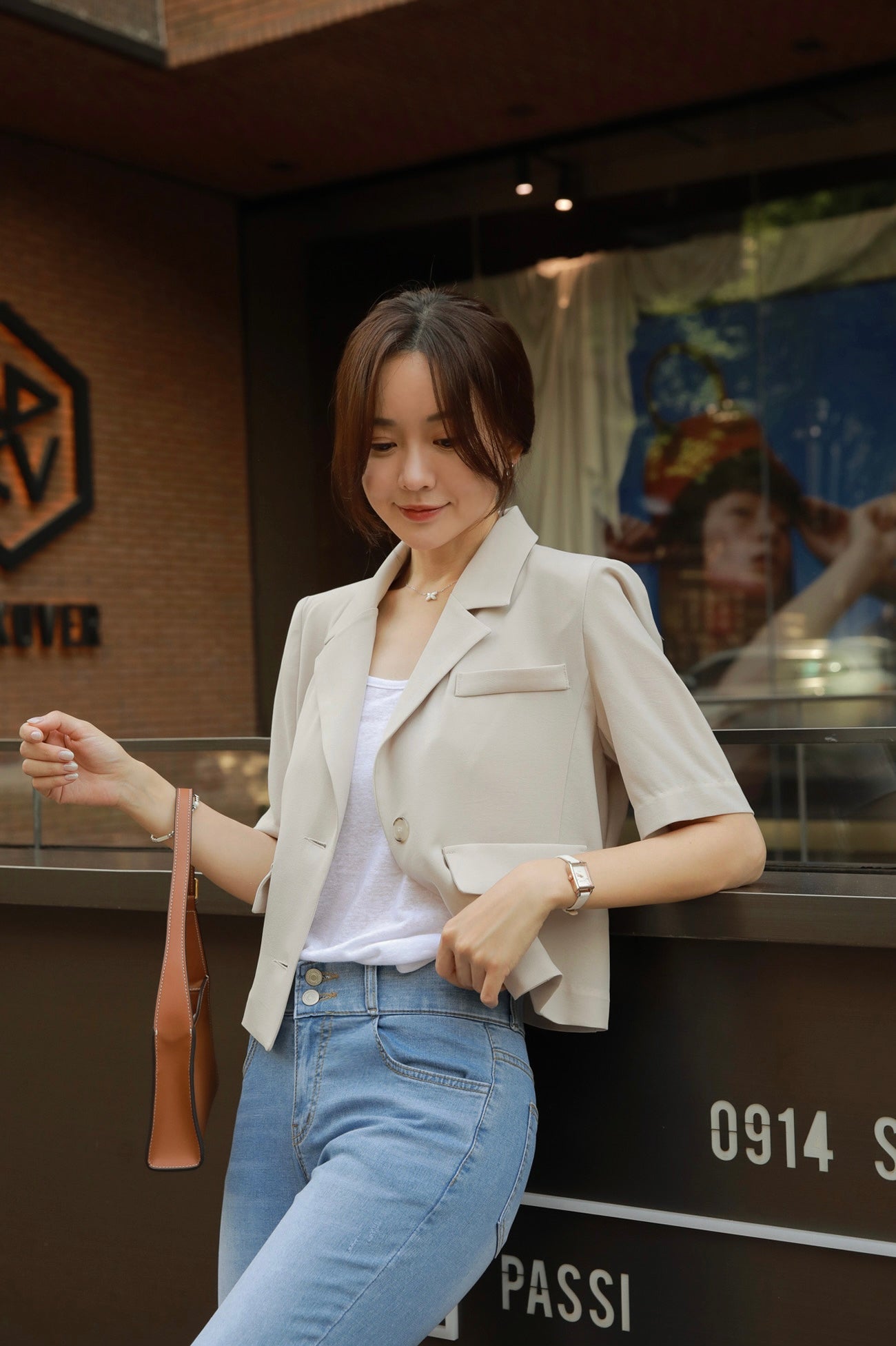 韓國丨涼感喇叭牛仔褲