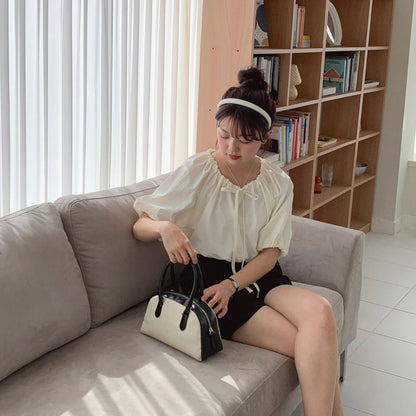 韓國丨PUFF STRING BLOUSE