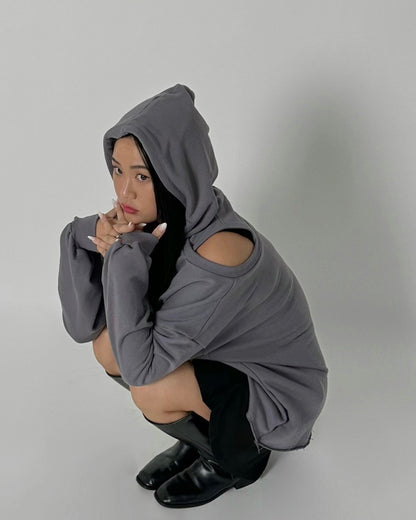 韓國丨RETURN HOOD MINI DRESS