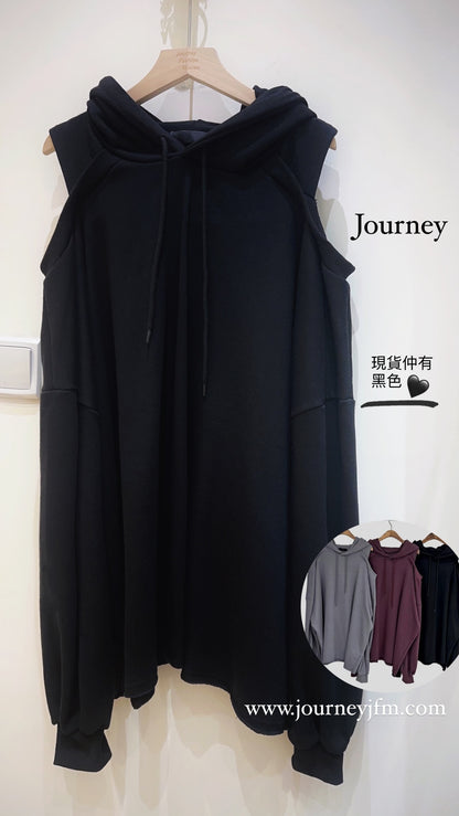 韓國丨RETURN HOOD MINI DRESS