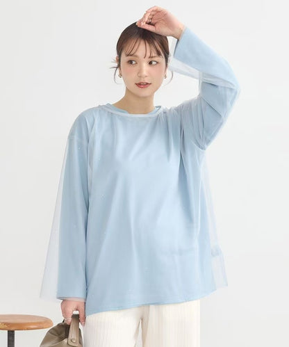 日本丨輕紗兩件套TOP
