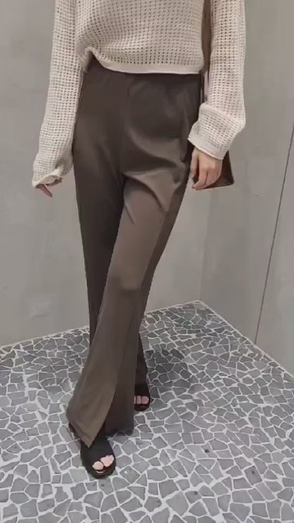 韓國丨鬆緊腰開叉PT